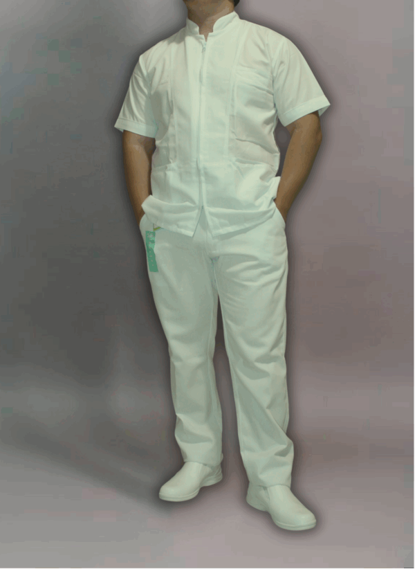 Imagen 1 PANTALÓN CABALLERO MOD. 1 BLANCO