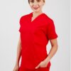 Imagen 1 CONJUNTO QUIRÚRGICO UNISEX ROJO
