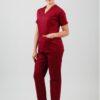 Imagen 1 CONJUNTO QUIRÚRGICO UNISEX VINO