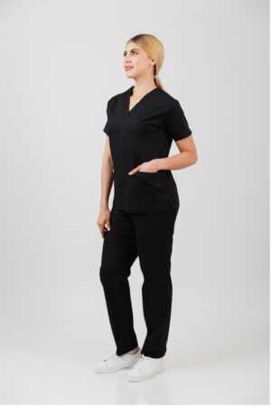 Imagen 1 CONJUNTO QUIRÚRGICO UNISEX NEGRO