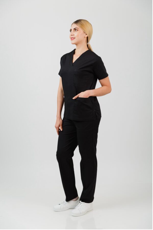 Imagen 1 CONJUNTO QUIRÚRGICO UNISEX NEGRO