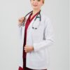 Imagen 1 BATA MEDICA CORTA CLINIK UNISEX MOD 2200