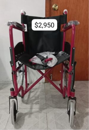 Imagen 1 Silla de Ruedas Eko Mobility Roja