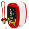 Oxímetro Pediatrico Pulso Recargable Oled Hermed + Correa recargable