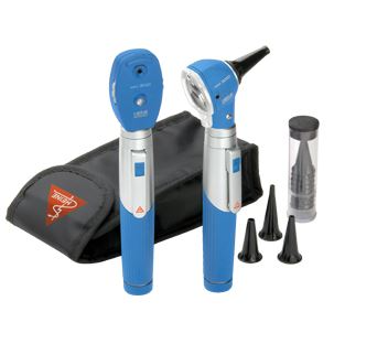 ESTUCHE DIAGNOSTICO HEINE MINI 3000 2 MANGOS EST. SUAVE AZUL
