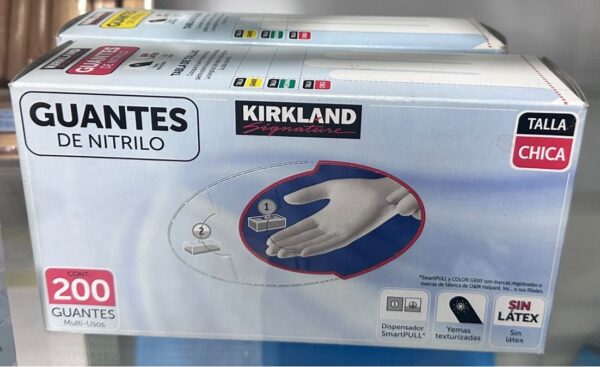 Guantes Descartables Kirkland De Nitrilo